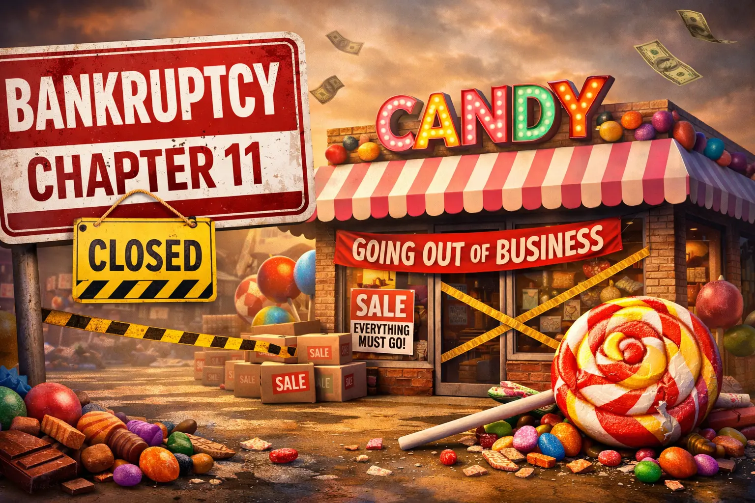 Beloved candy chain files Chapter 11 bankruptcy