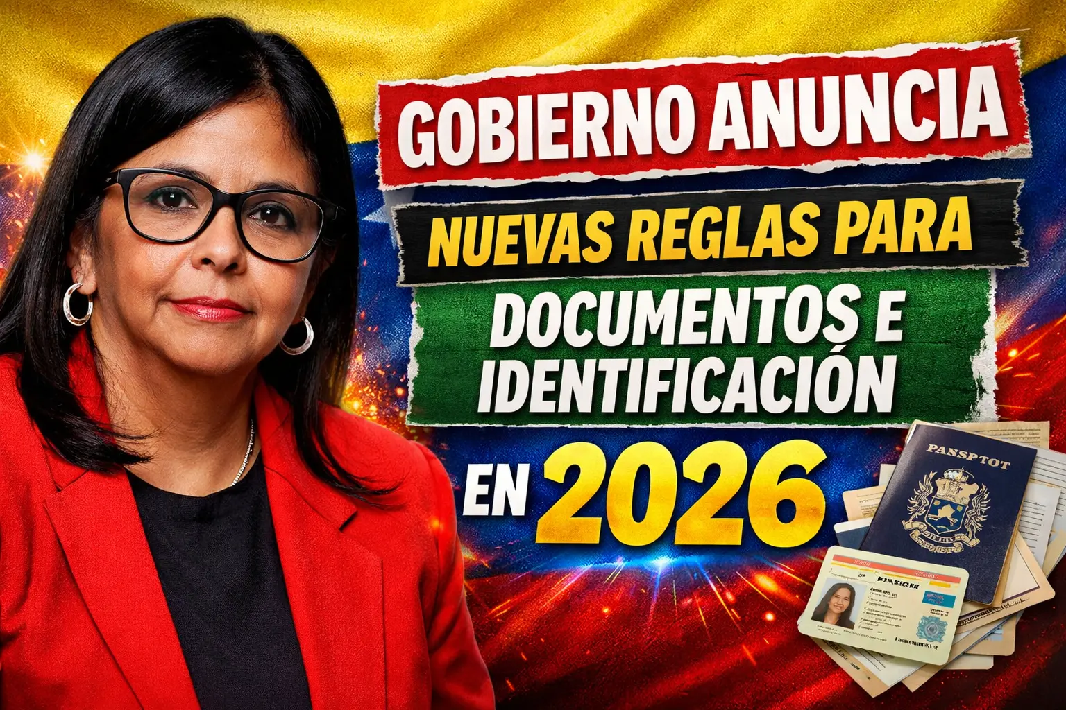 Gobierno anuncia nuevas reglas para documentos e identificación en 2026